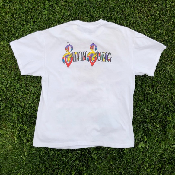 Led Zeppelin Swan Song Vintage T Shirt - Picture 2 of 5